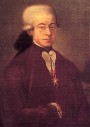 W. A. Mozart im Alter von 21 mit dem Orden vom Goldenen Sporn