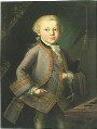 W. A.Mozart 1763 in Hofkleidung